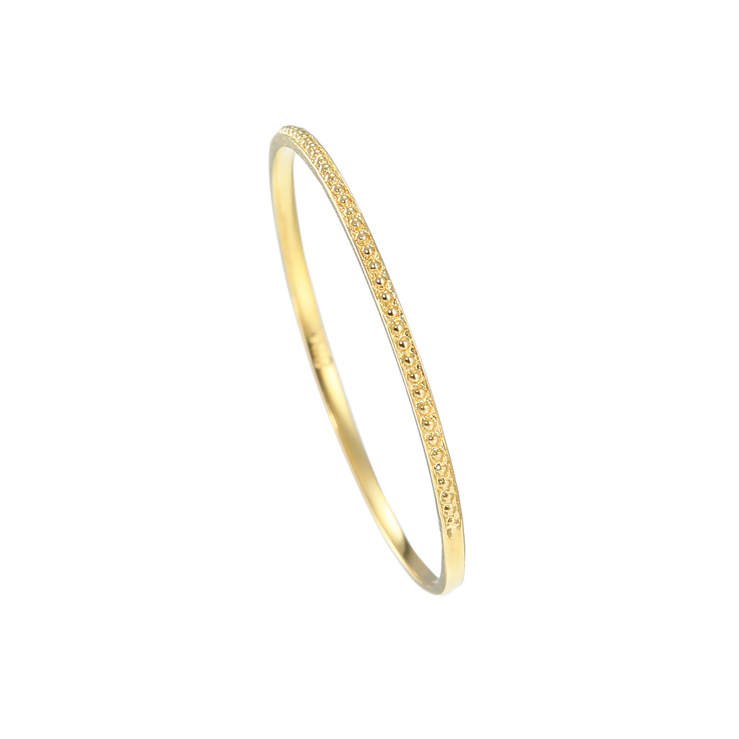 エムイー・ブリランテ １８Ｋ ミル打ち風 スキニーリング