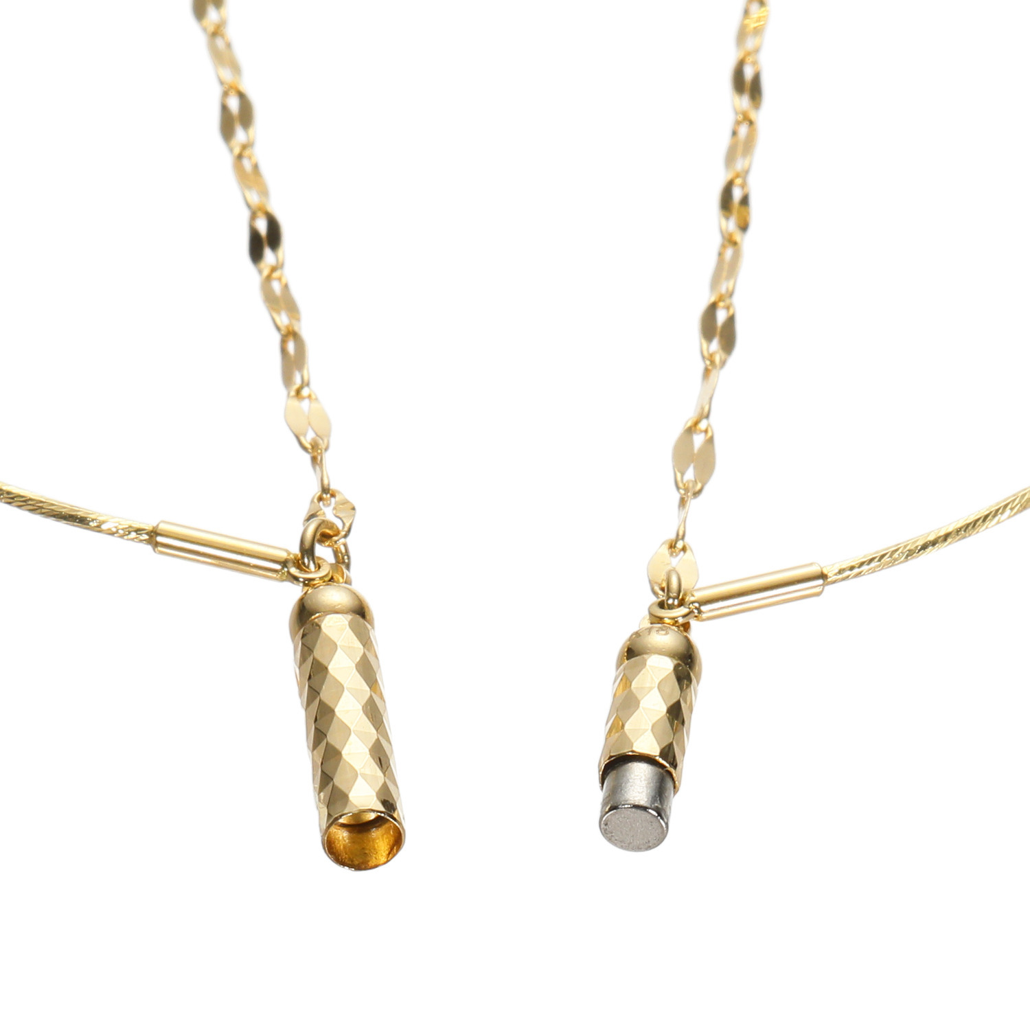 エムイー・ブリランテ １８Ｋ ２連デザイン マグネットバングル