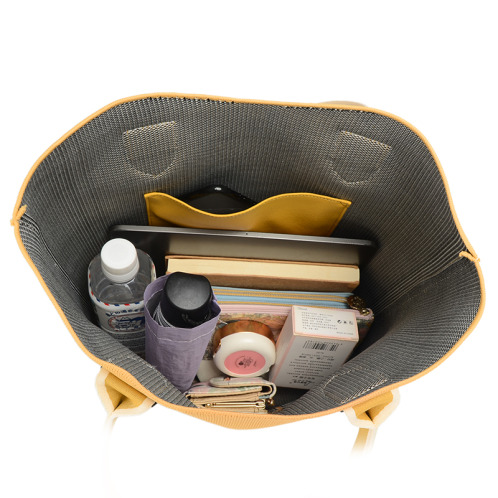 ラルジュ サングラスネコ Ａ４軽量 ニットトートバッグ