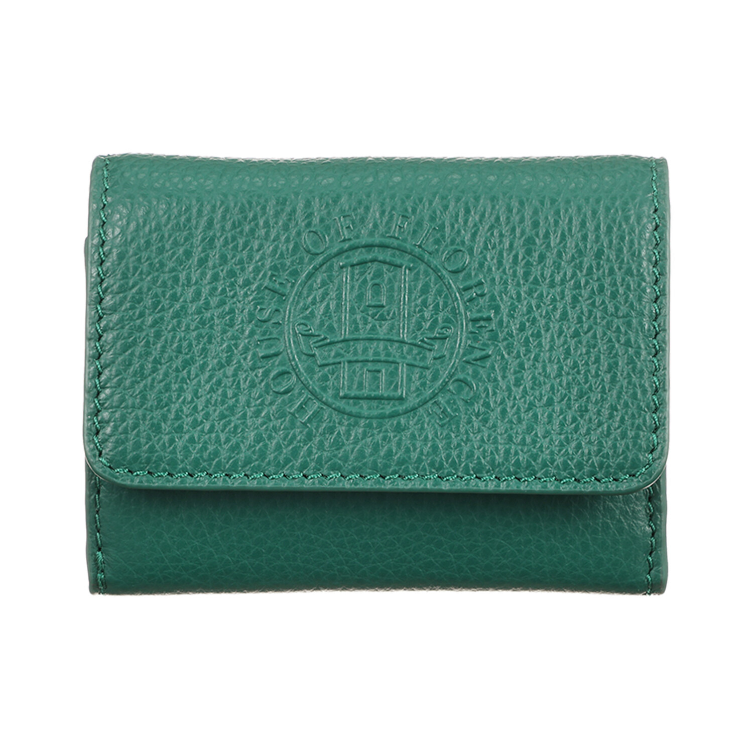 ハウスオブフローレンス 小銭入れ付 三つ折りカードケース