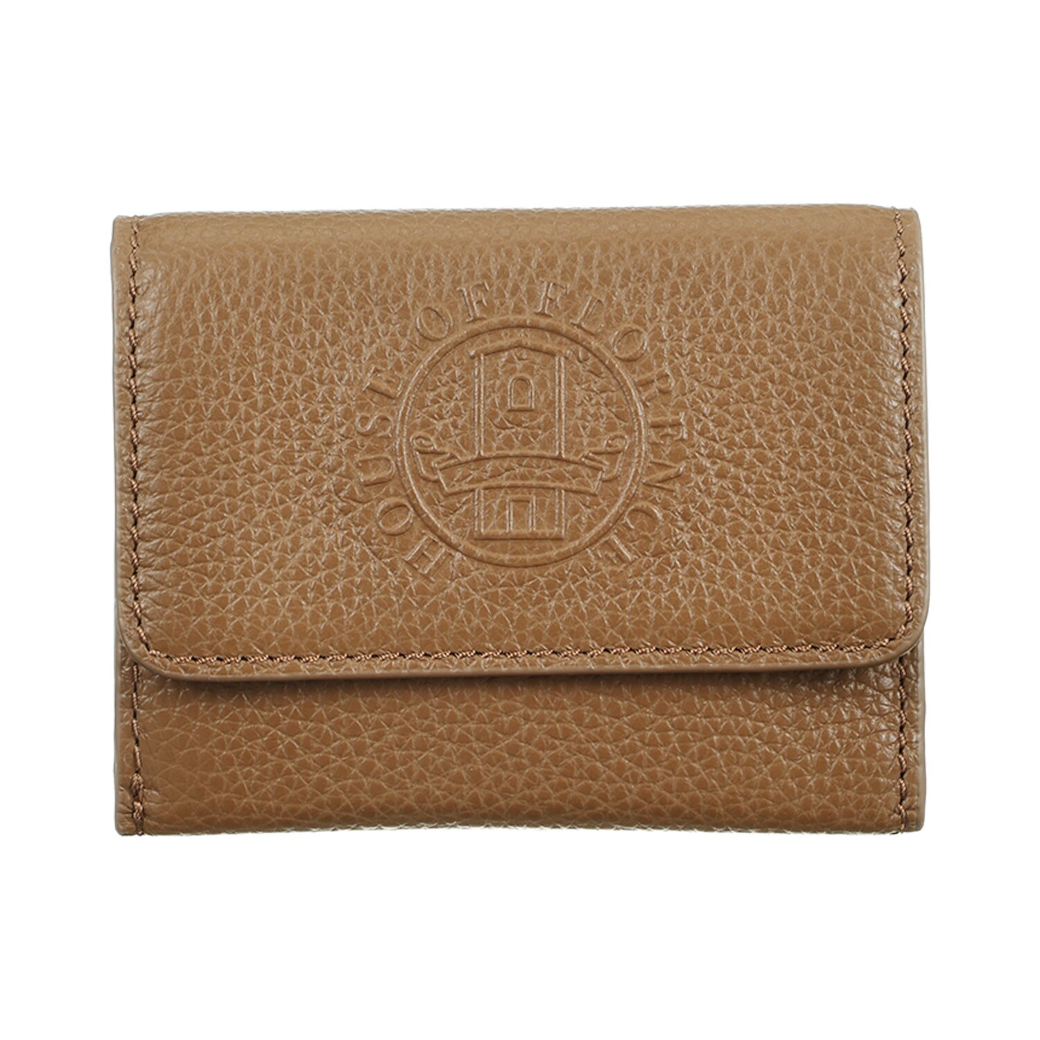 ハウスオブフローレンス 小銭入れ付 三つ折りカードケース