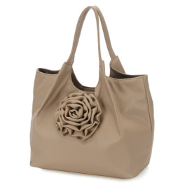 ラルジュ お花モティーフ トートバッグ