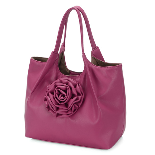 ラルジュ お花モティーフ トートバッグ