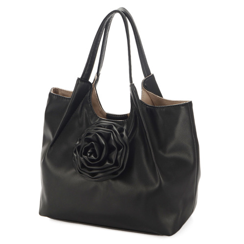 ラルジュ お花モティーフ トートバッグ