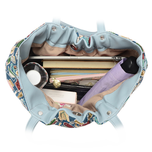 ラルジュ カトラリー柄 ゴブラントートバッグ