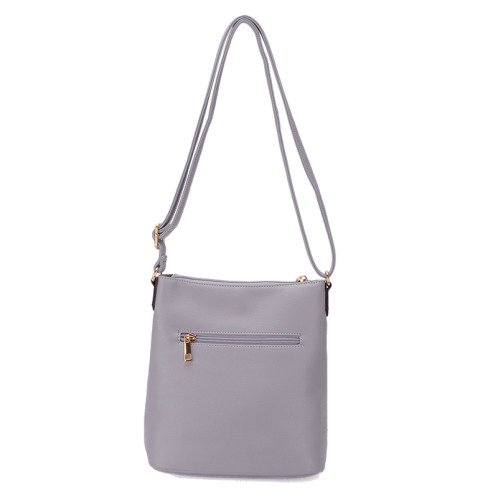 ラルジュ タッセル付 フェイクレザー ショルダーバッグ