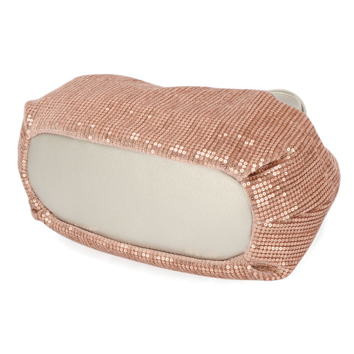 ラルジュ キラキラスパンコール ハンドバッグ