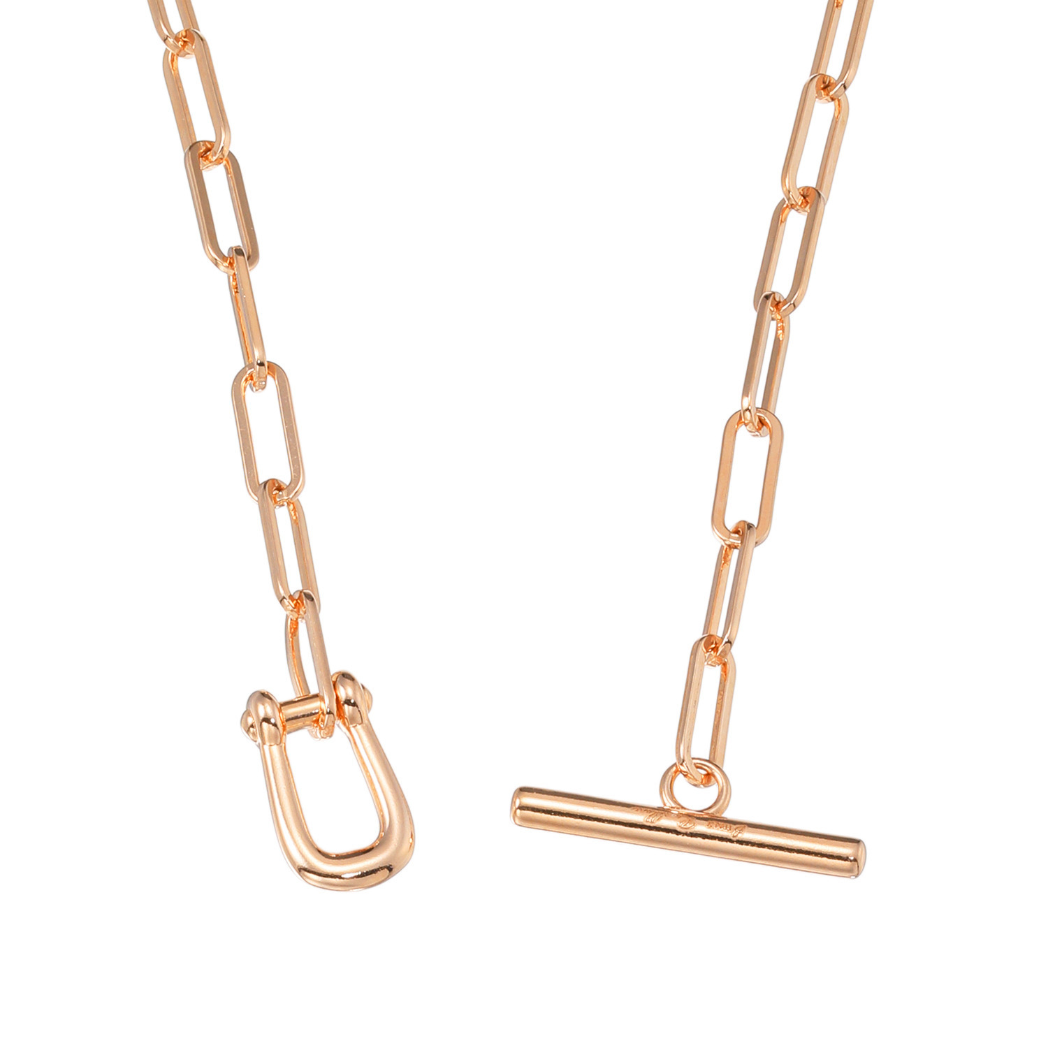 ローザリュール Ｔバー付 ブラケットネックレス