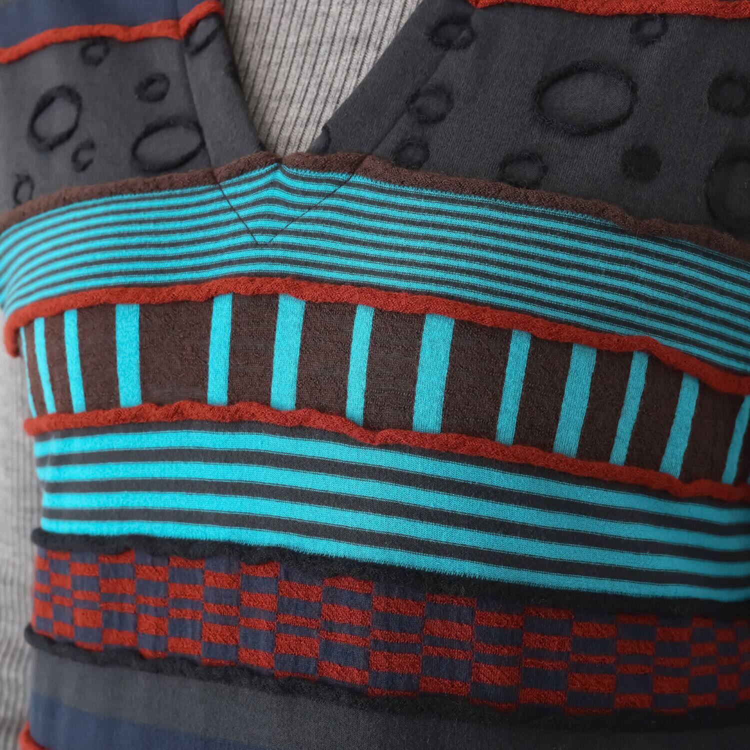 クリン　ヨシキ パイルジャガード ジャンパースカート