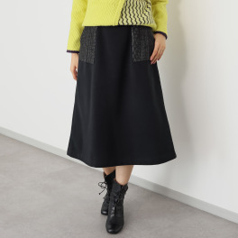 クリン　ヨシキ モッサ起毛 Ａラインスカート