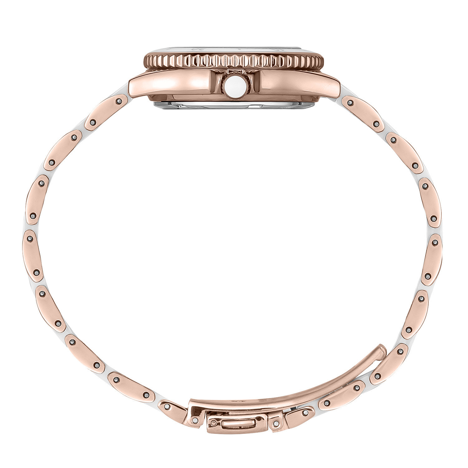 エンジェルハート ラブスポーツ ラウンドフェイス ソーラーウォッチ ＜ピンクゴールドカラー＞