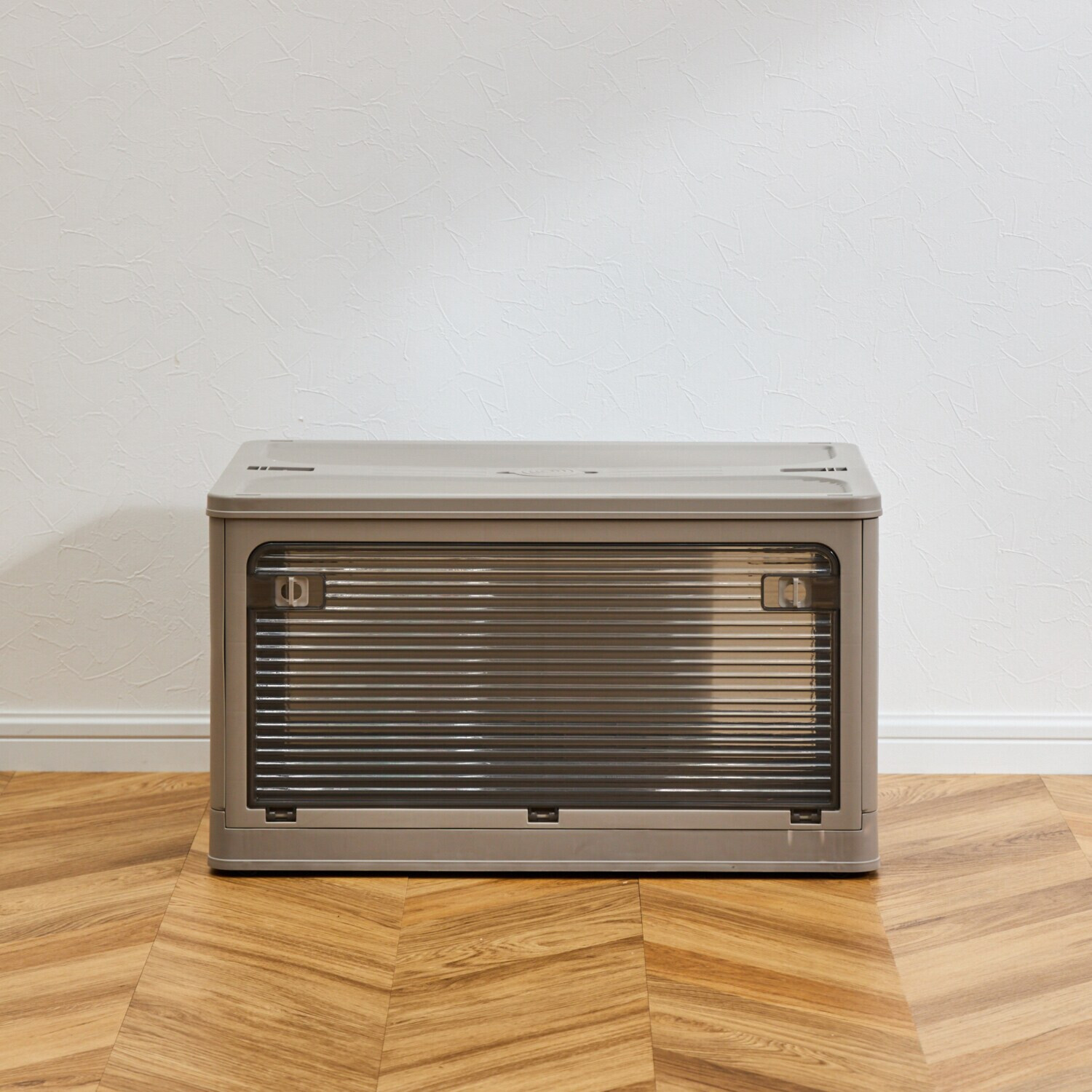 側面・天面５か所 全てオープン構造で 出し入れ楽々♪ コンテナフルオープン ボックス ３個セット ＜ＸＬサイズ＞