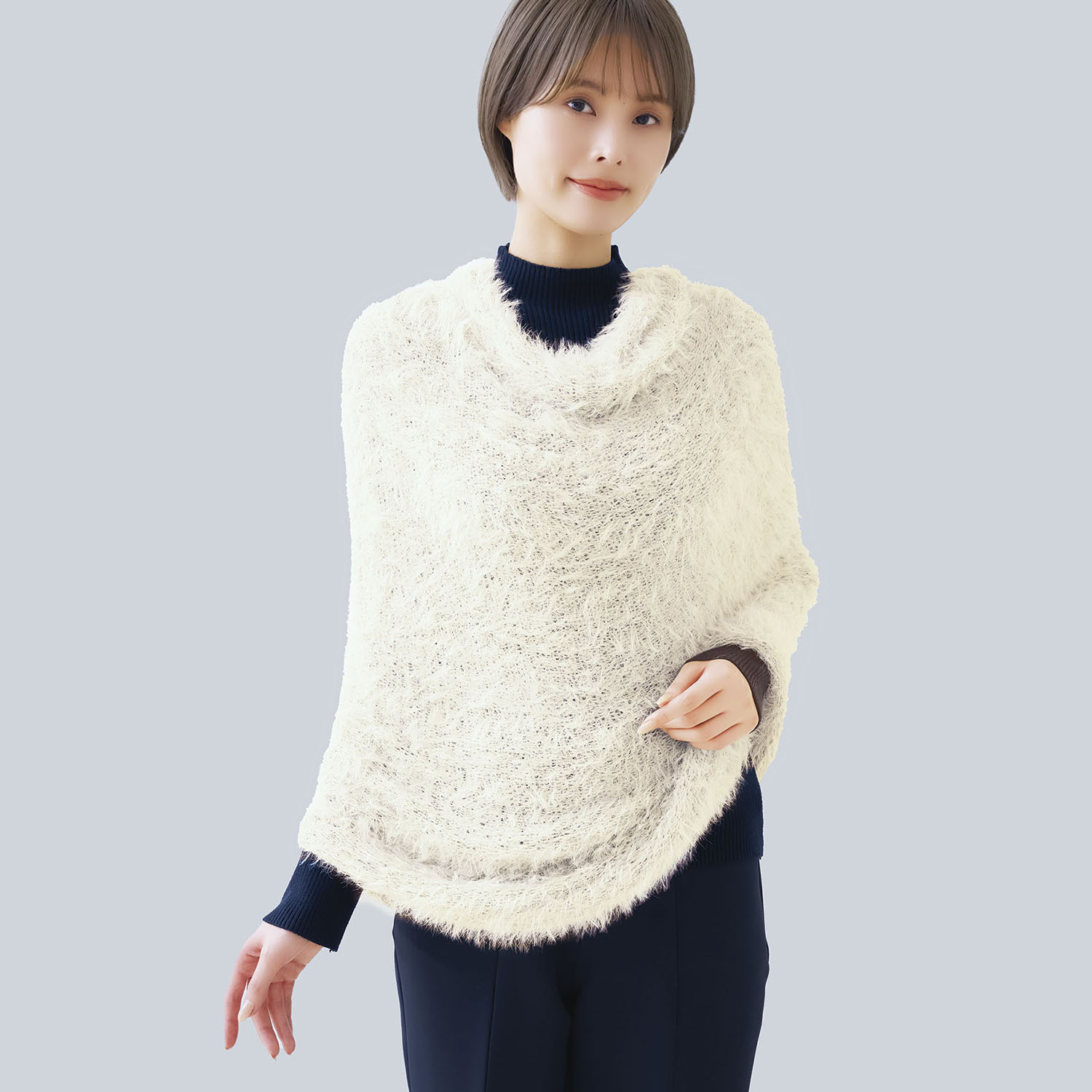 ６ｗａｙ仕様の使える おしゃれな冬の相棒 Ｍｉｒａｃｌｅ　Ｂｏａ マルチストール