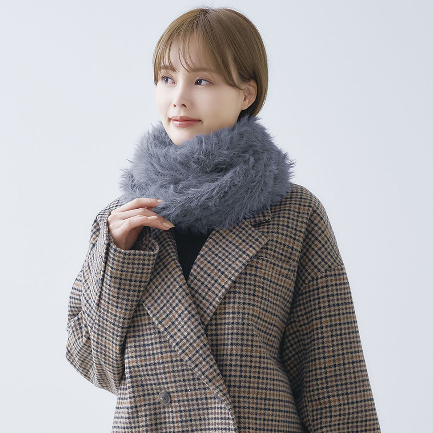 ６ｗａｙ仕様の使える おしゃれな冬の相棒 Ｍｉｒａｃｌｅ　Ｂｏａ マルチストール