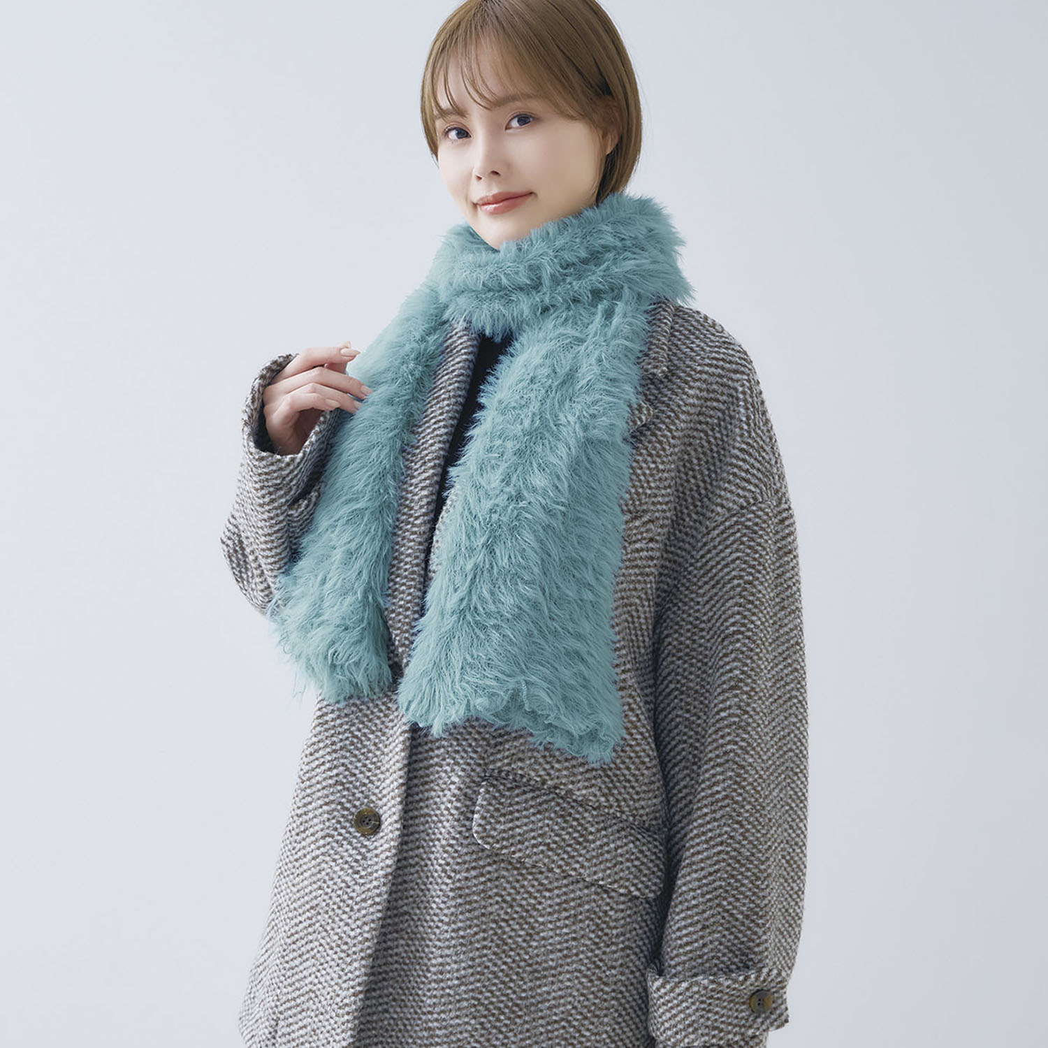 ６ｗａｙ仕様の使える おしゃれな冬の相棒 Ｍｉｒａｃｌｅ　Ｂｏａ マルチストール