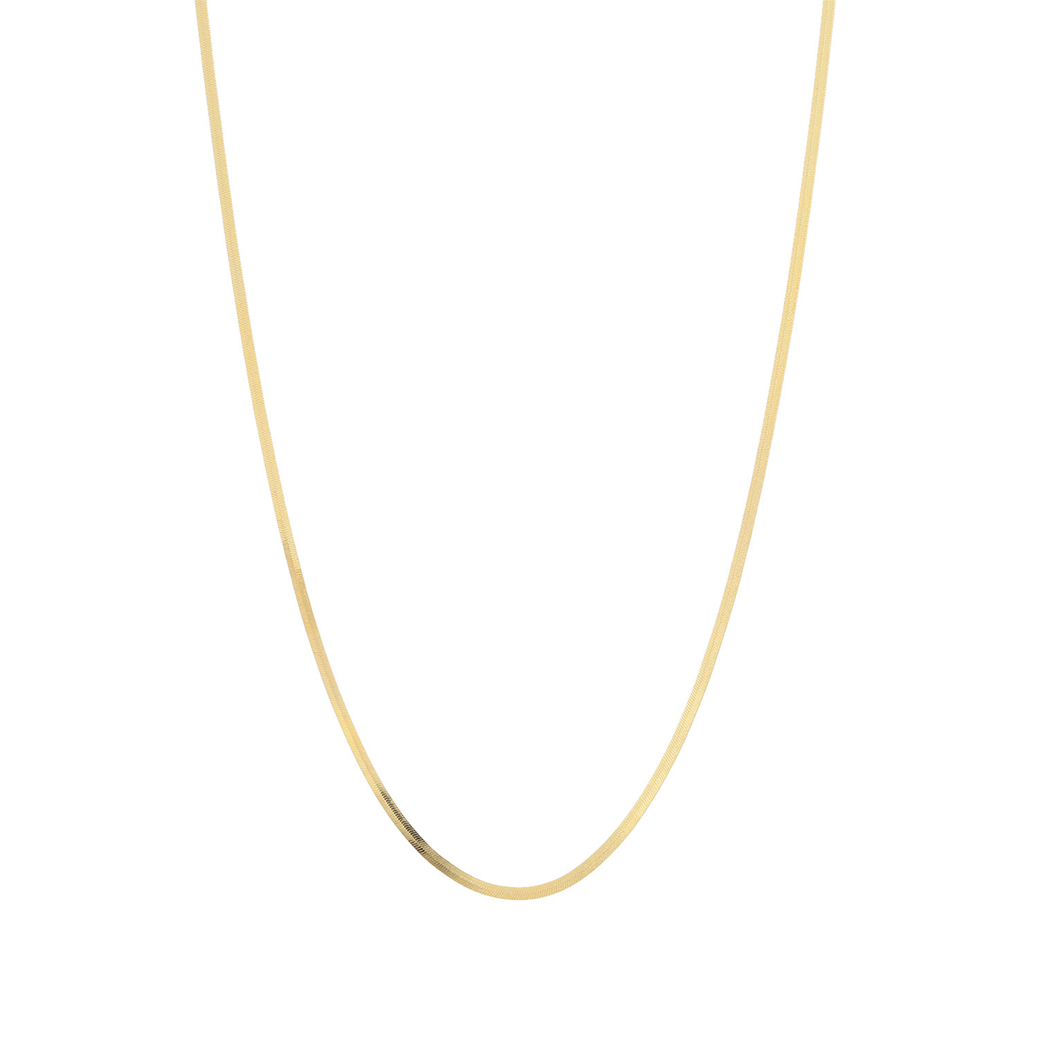 響美 １８Ｋ ビロードチェーン ロングネックレス