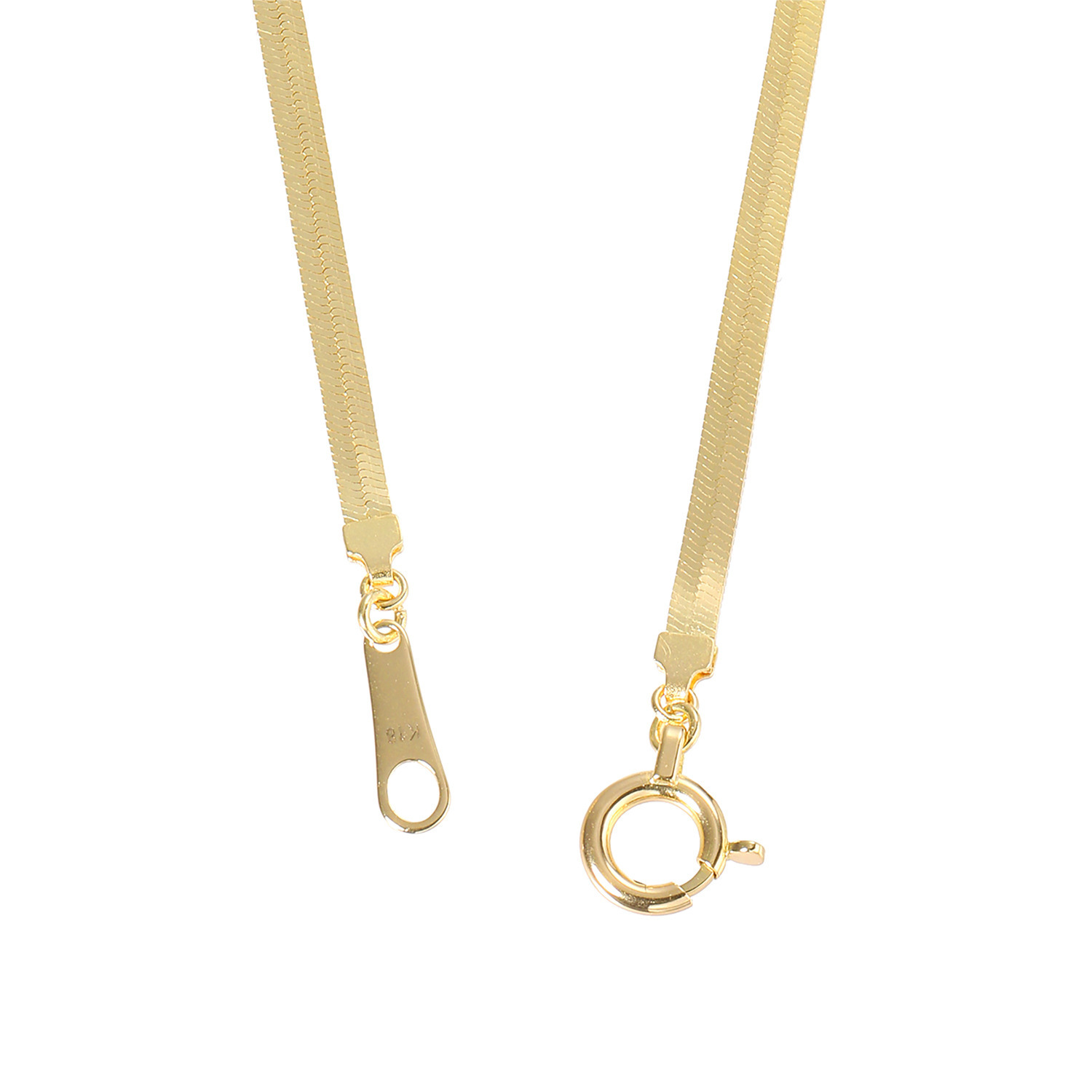 響美 １８Ｋ ビロードチェーン ロングネックレス