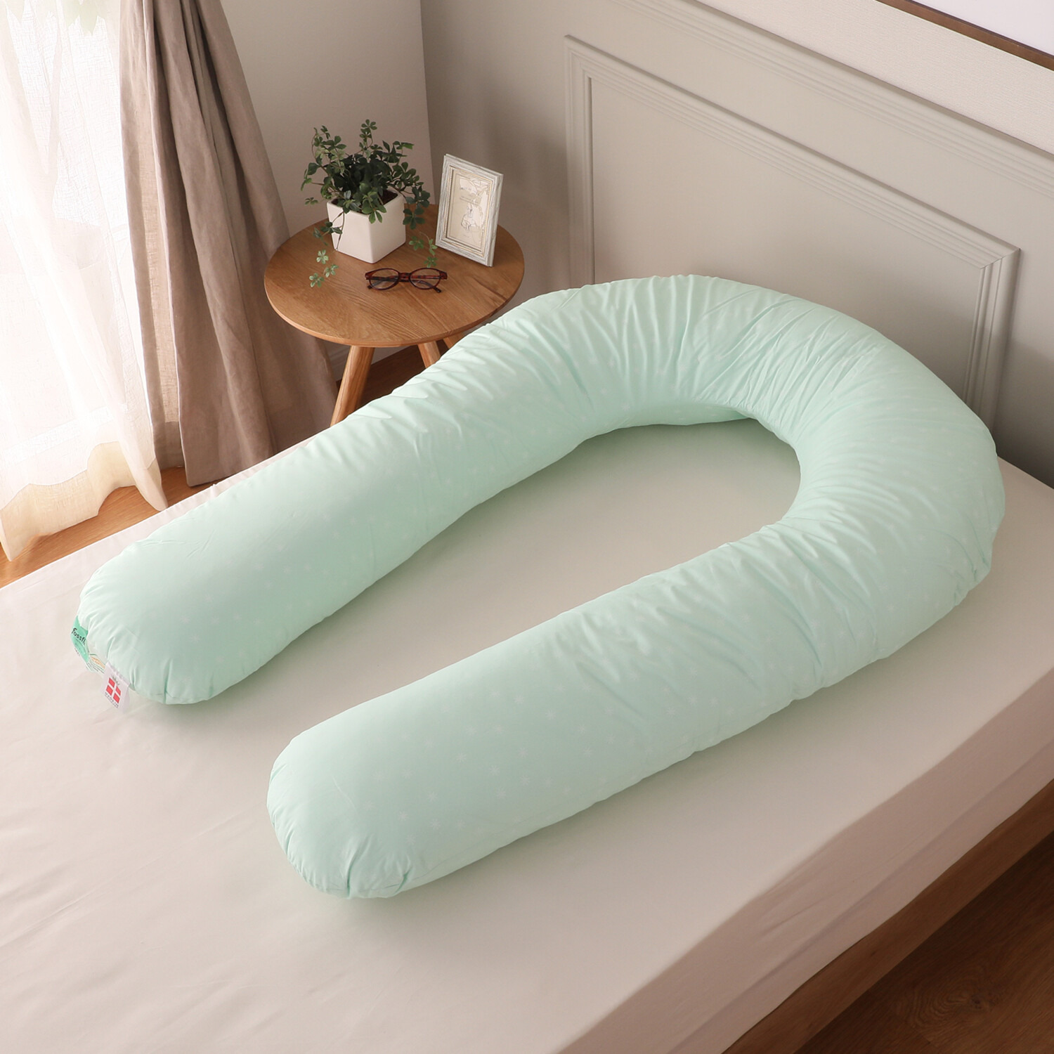 デンマーク発！ フォスフレイクス 全身サポートの抱き枕 コンフォートユー＆ テンセルカバー特別セット