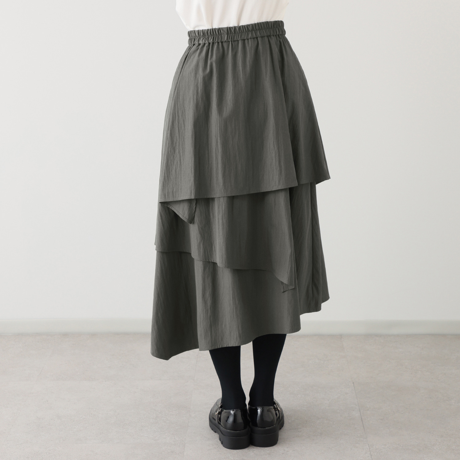 ミニマライズプラス パターンにこだわった ミニマの レイヤースカート