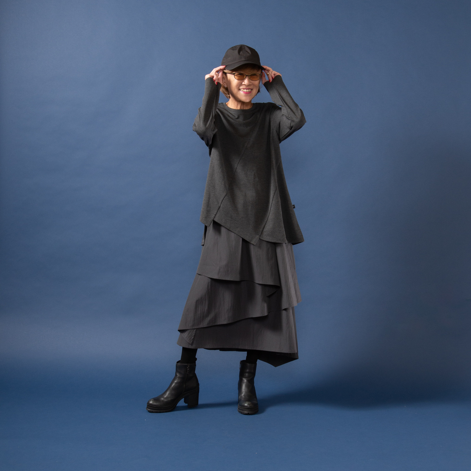 ミニマライズプラス パターンにこだわった ミニマの レイヤースカート