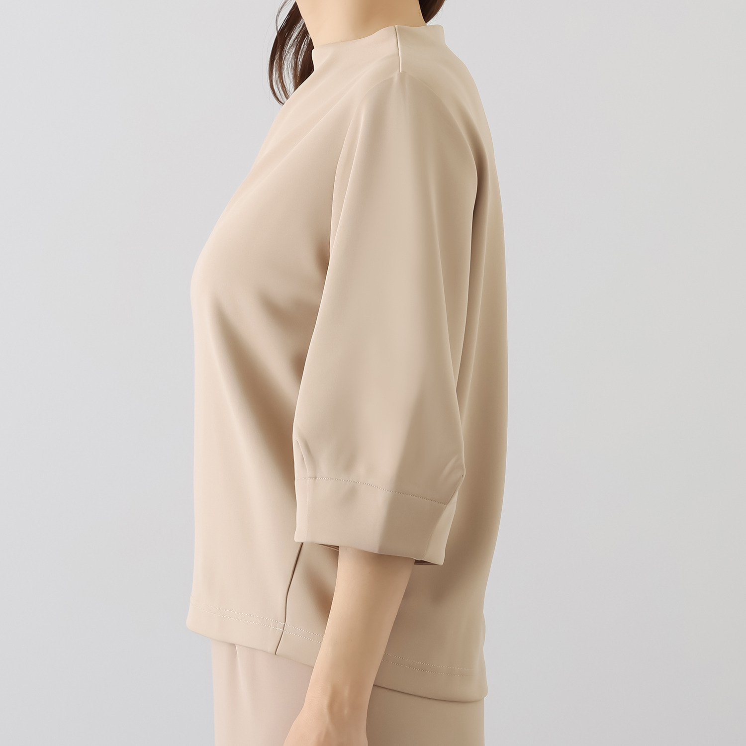 マンスリートライミー 着回し抜群 体形カバートップス＆ すっきりスカートセット