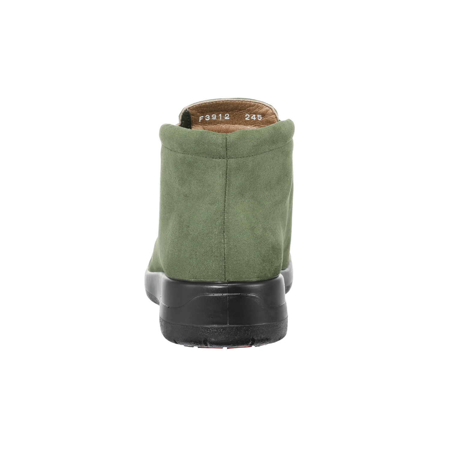 トップドライ スエード調 サイドファスナー付 ハイカットシューズ