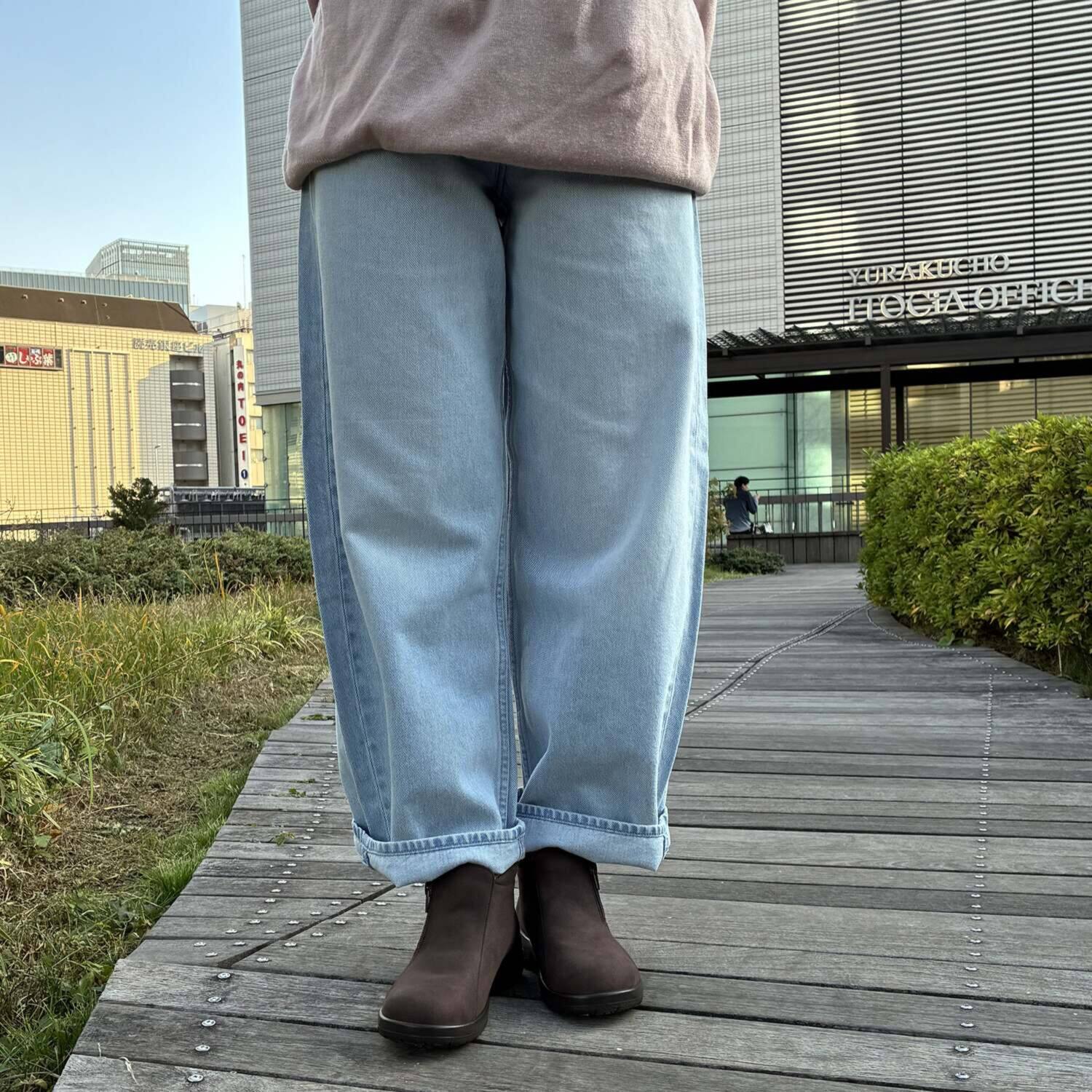 トップドライ スエード調 サイドファスナー付 ハイカットシューズ