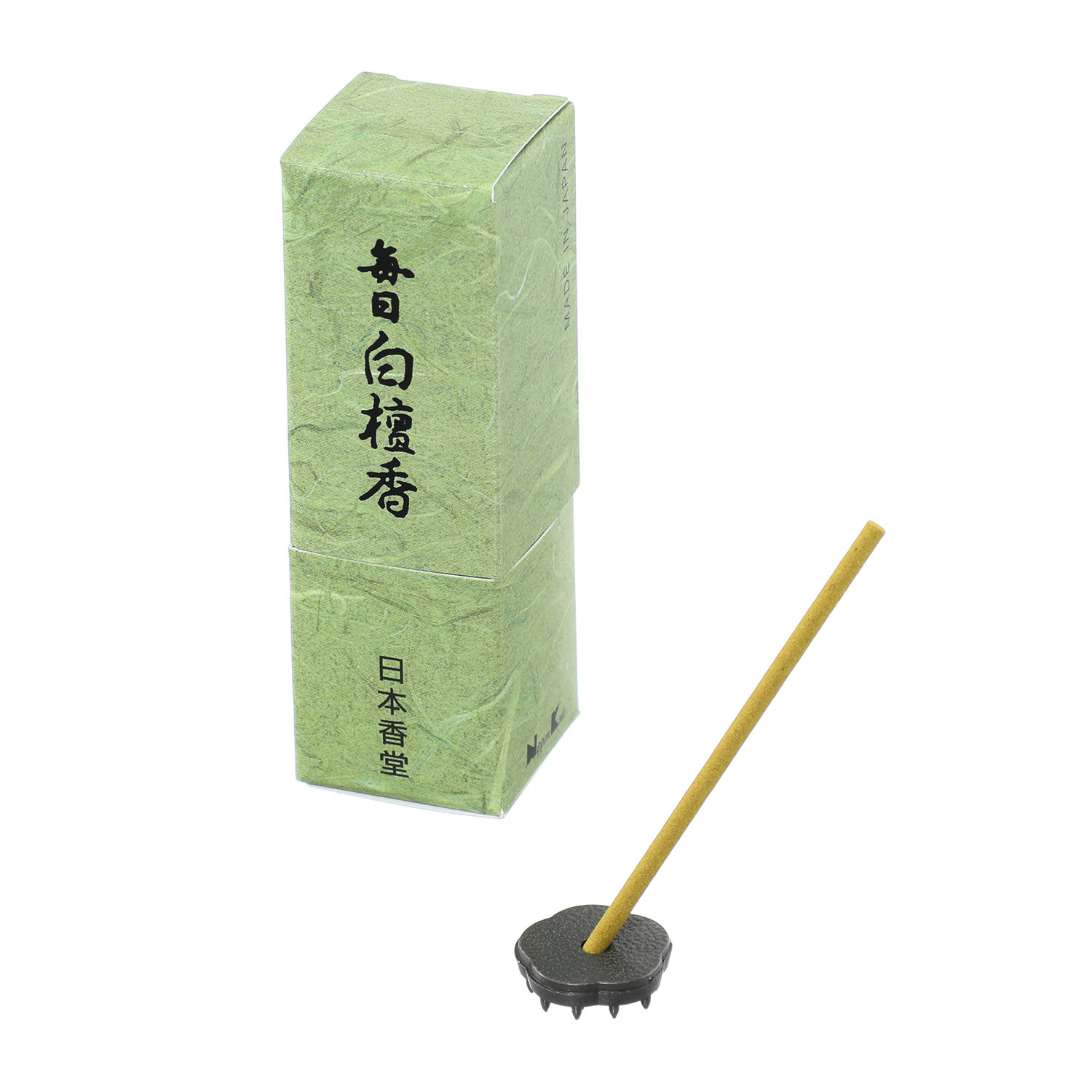 日本香堂 毎日白檀香 お香セット