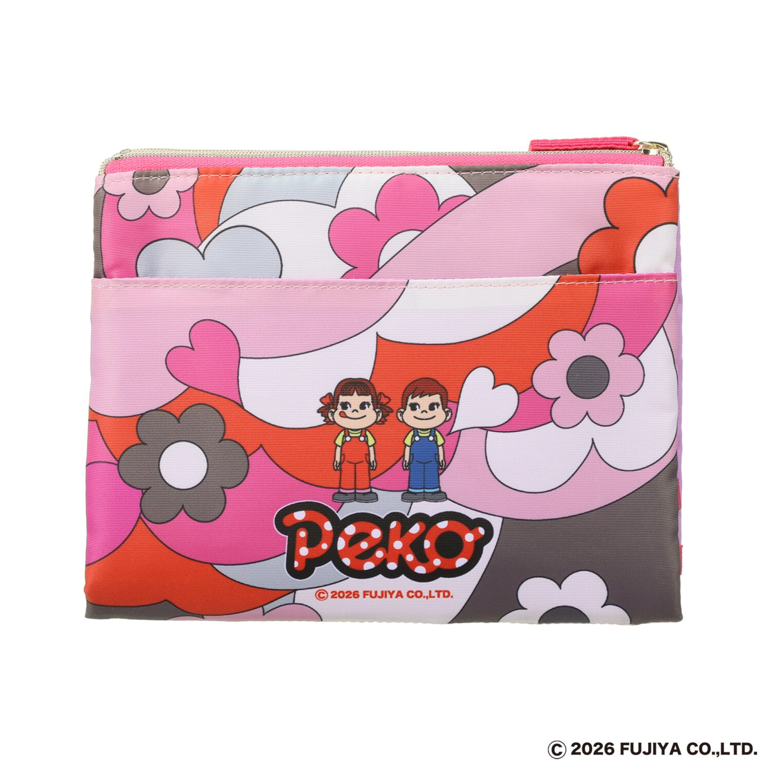 ペコちゃん マルチフラットポーチ