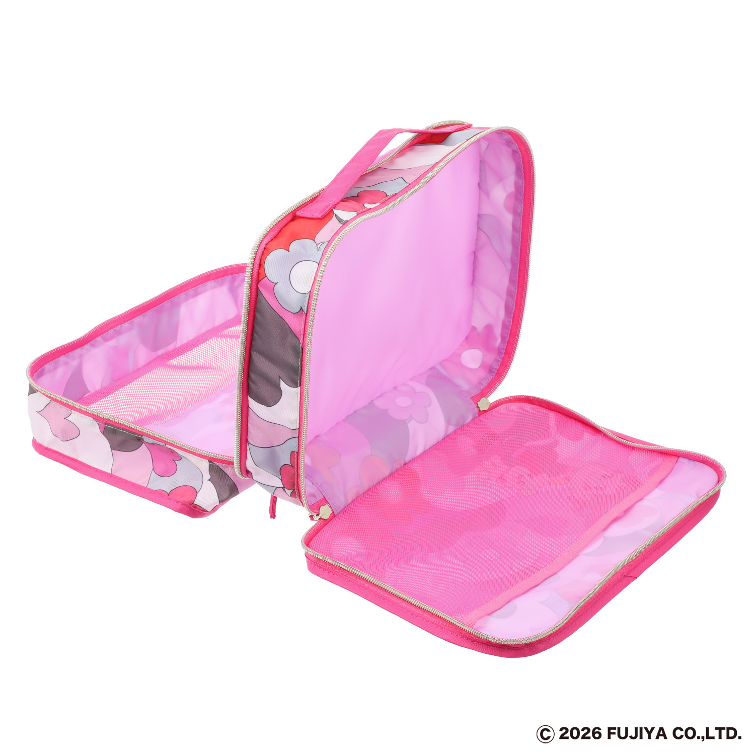 ペコちゃん 二層式トラベル収納ポーチ