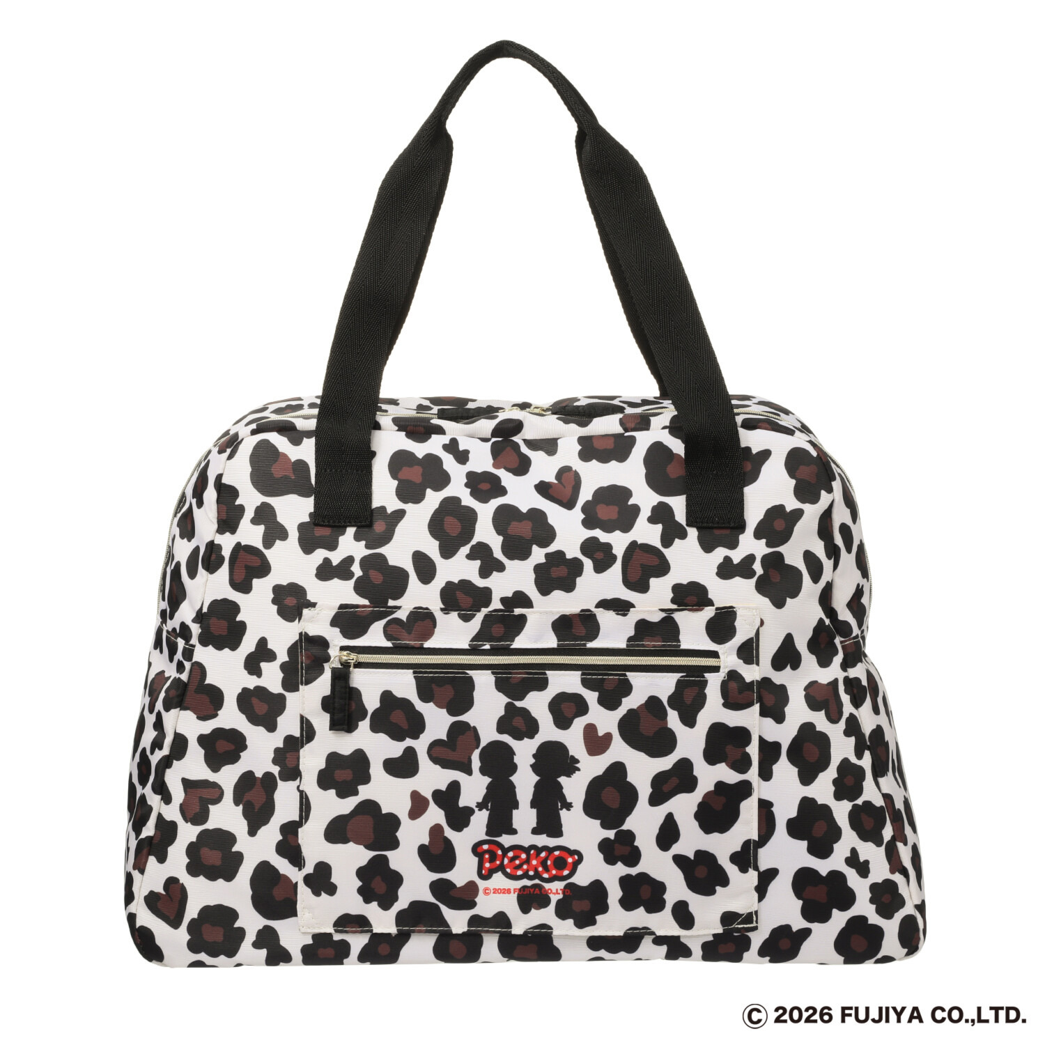 ペコちゃん ポケッタブル トラベルトートバッグ キャンディーチャーム付