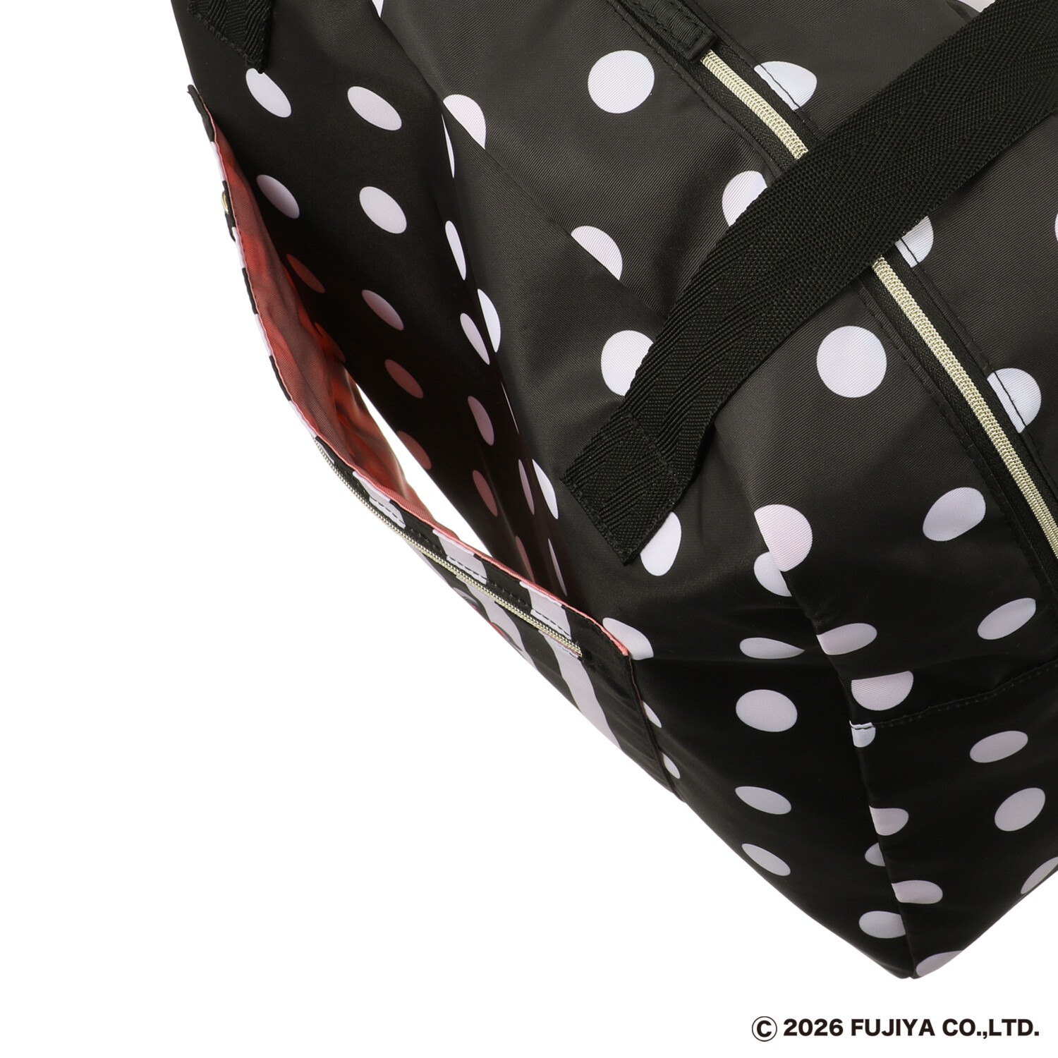 ペコちゃん ポケッタブル トラベルトートバッグ キャンディーチャーム付