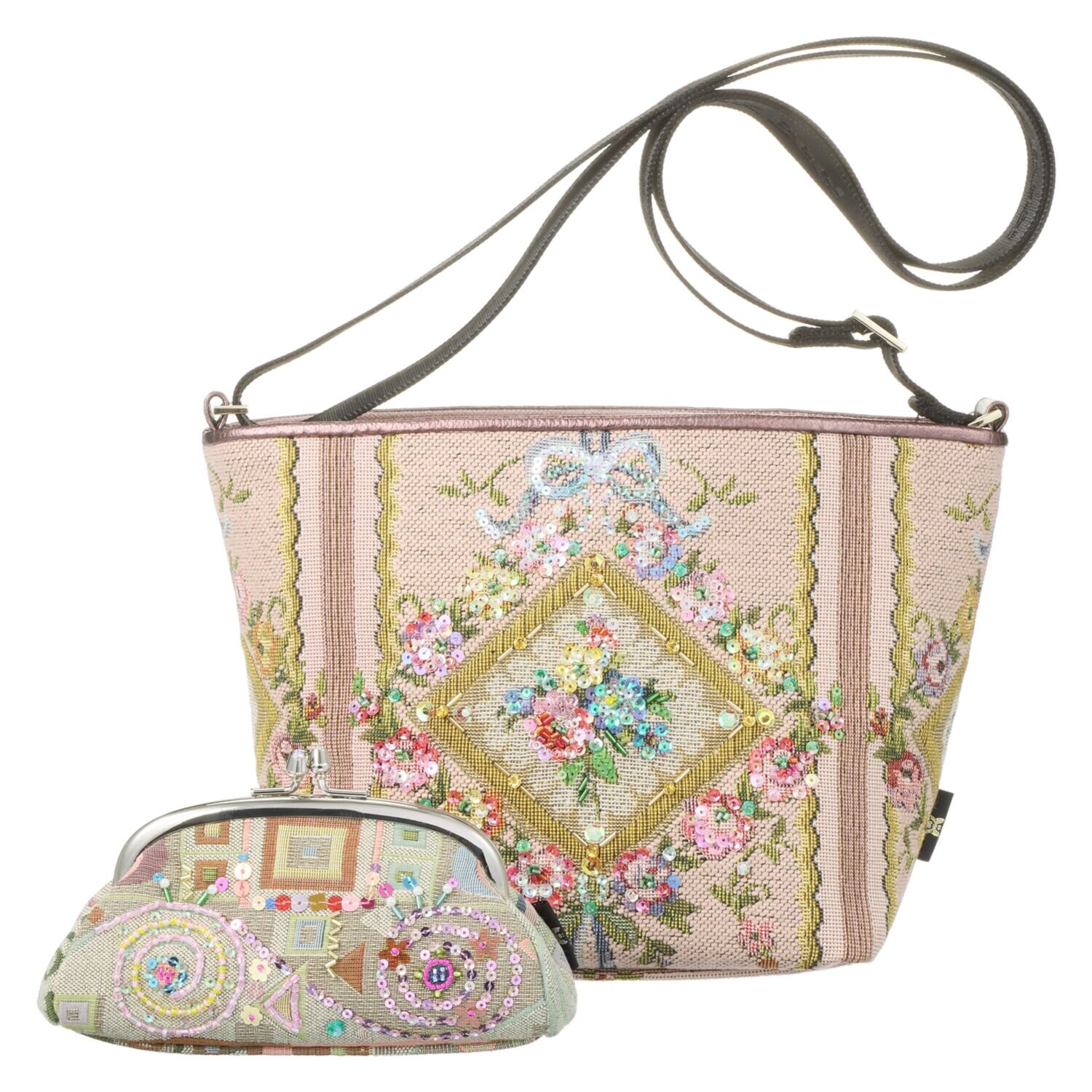 シンクビー！ 口金ポーチが必ず入る お楽しみ袋 ファションアイテム ２点セット