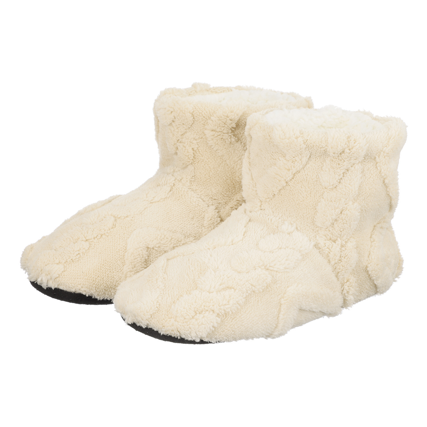 かわいい雑貨屋さん グロリア 足首まで ふわふわあったか！ カットボアブーツスリッパ