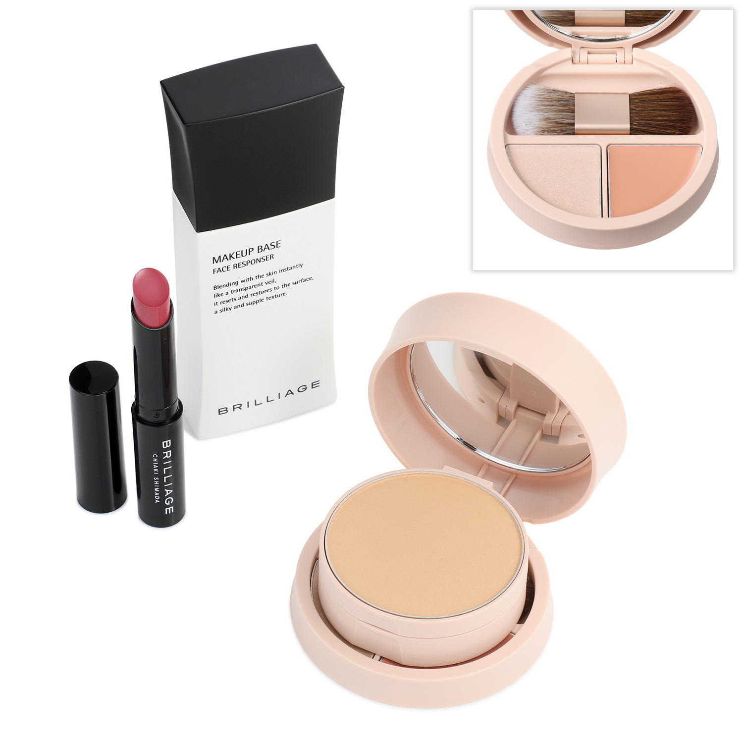 ブリリアージュ 新パウダリー ファンデーション オーセンティックウーマン エフォートレスシック デビュー特別セット