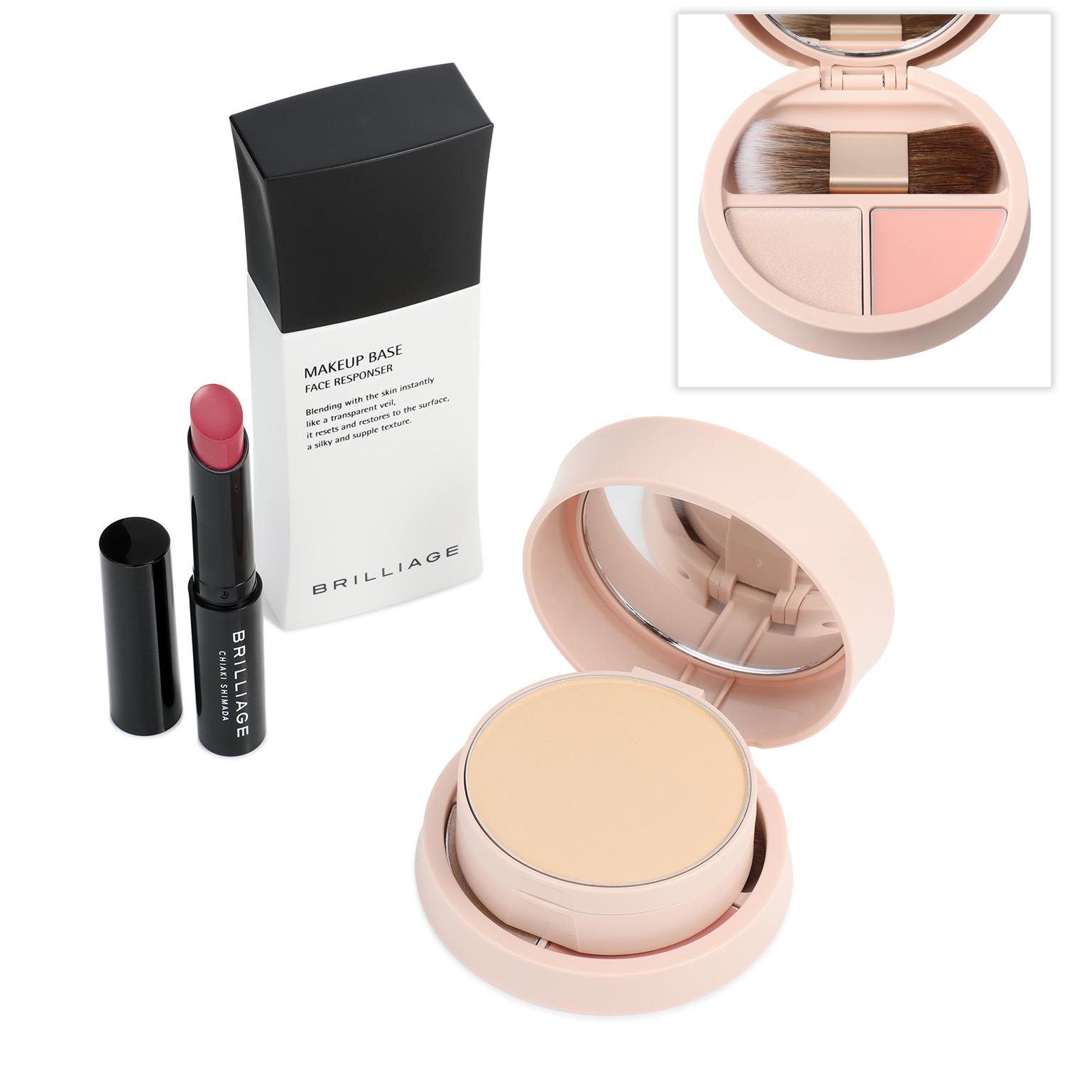 ブリリアージュ 新パウダリー ファンデーション オーセンティックウーマン エフォートレスシック デビュー特別セット