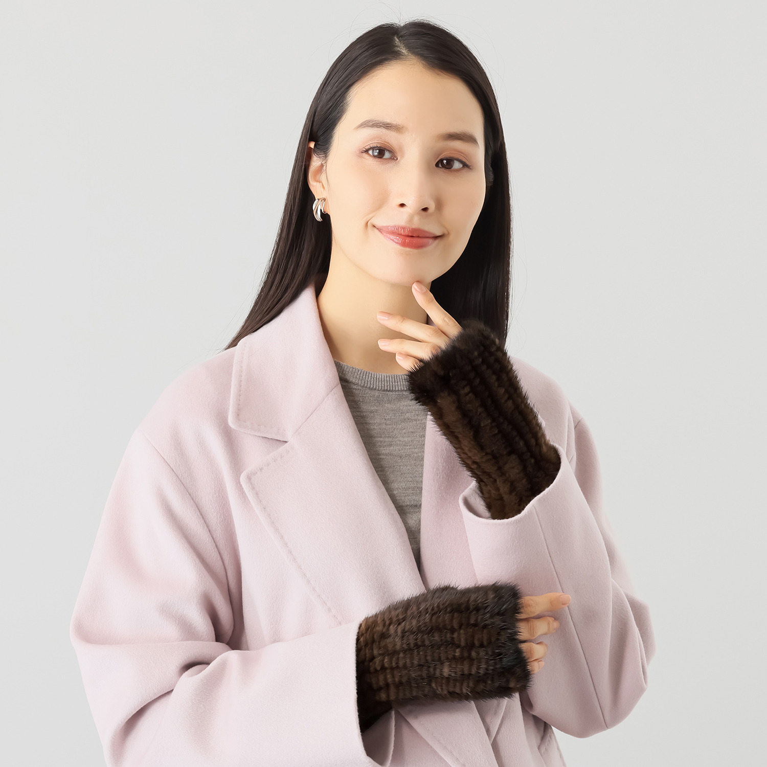 ミンクヤーン グローブ