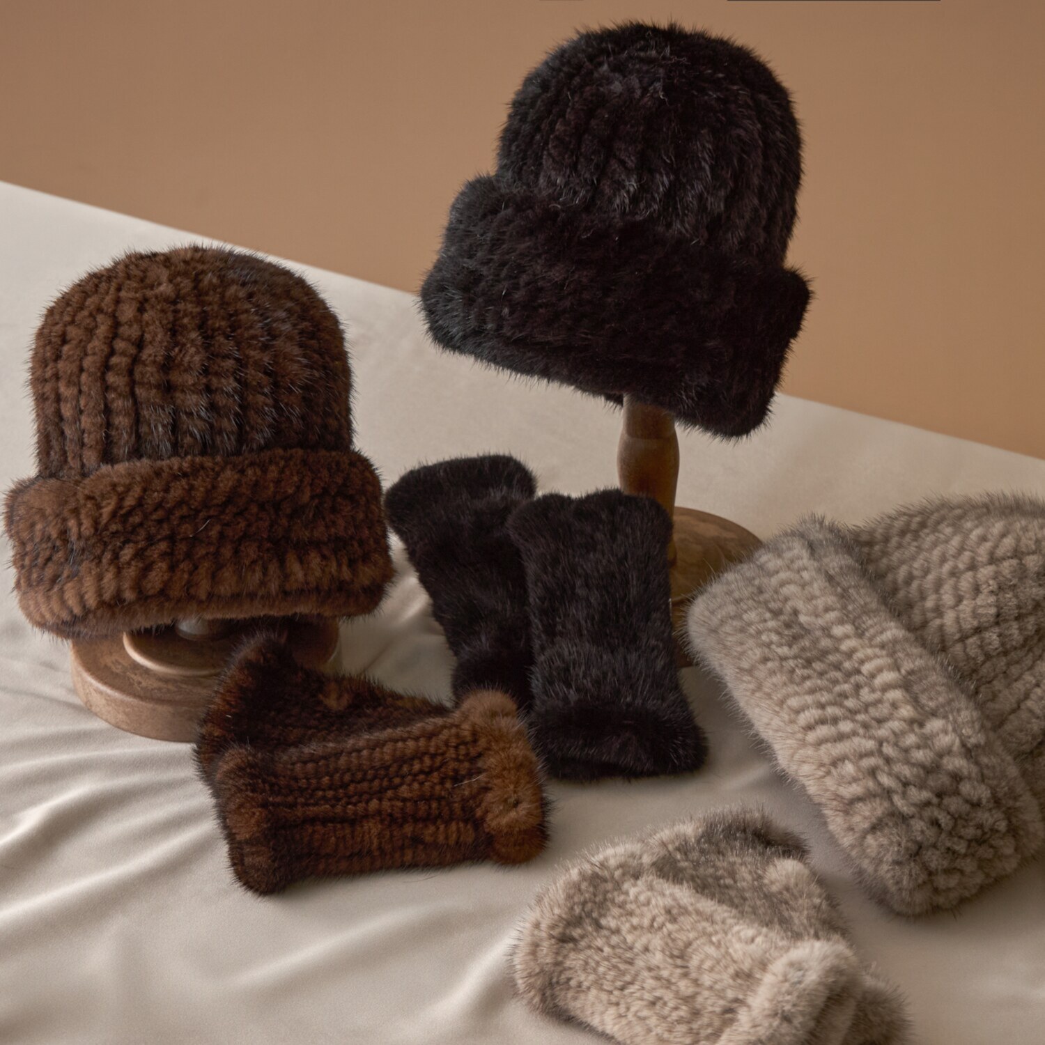 ミンクヤーン グローブ