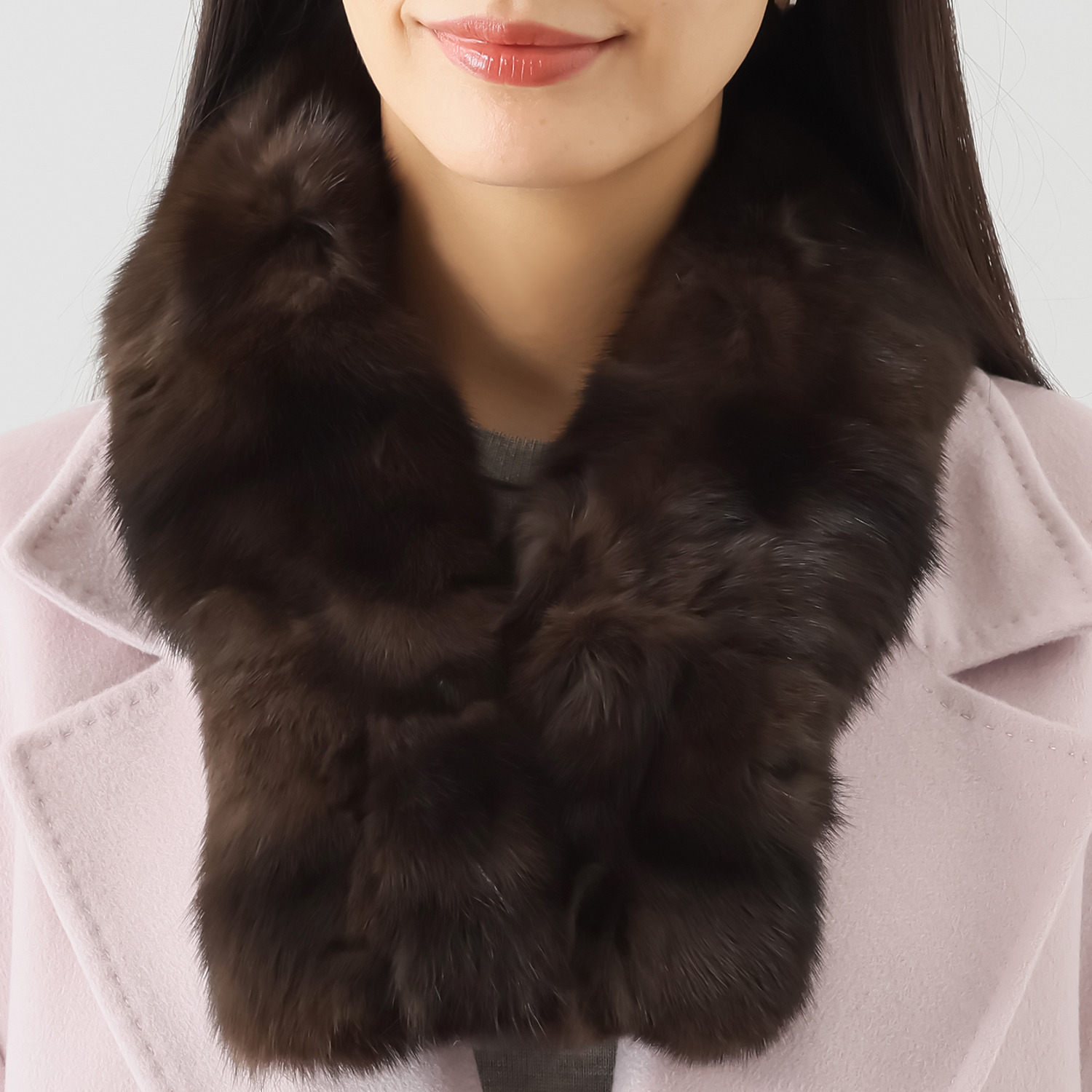 ロシアンセーブル ダブルカラー