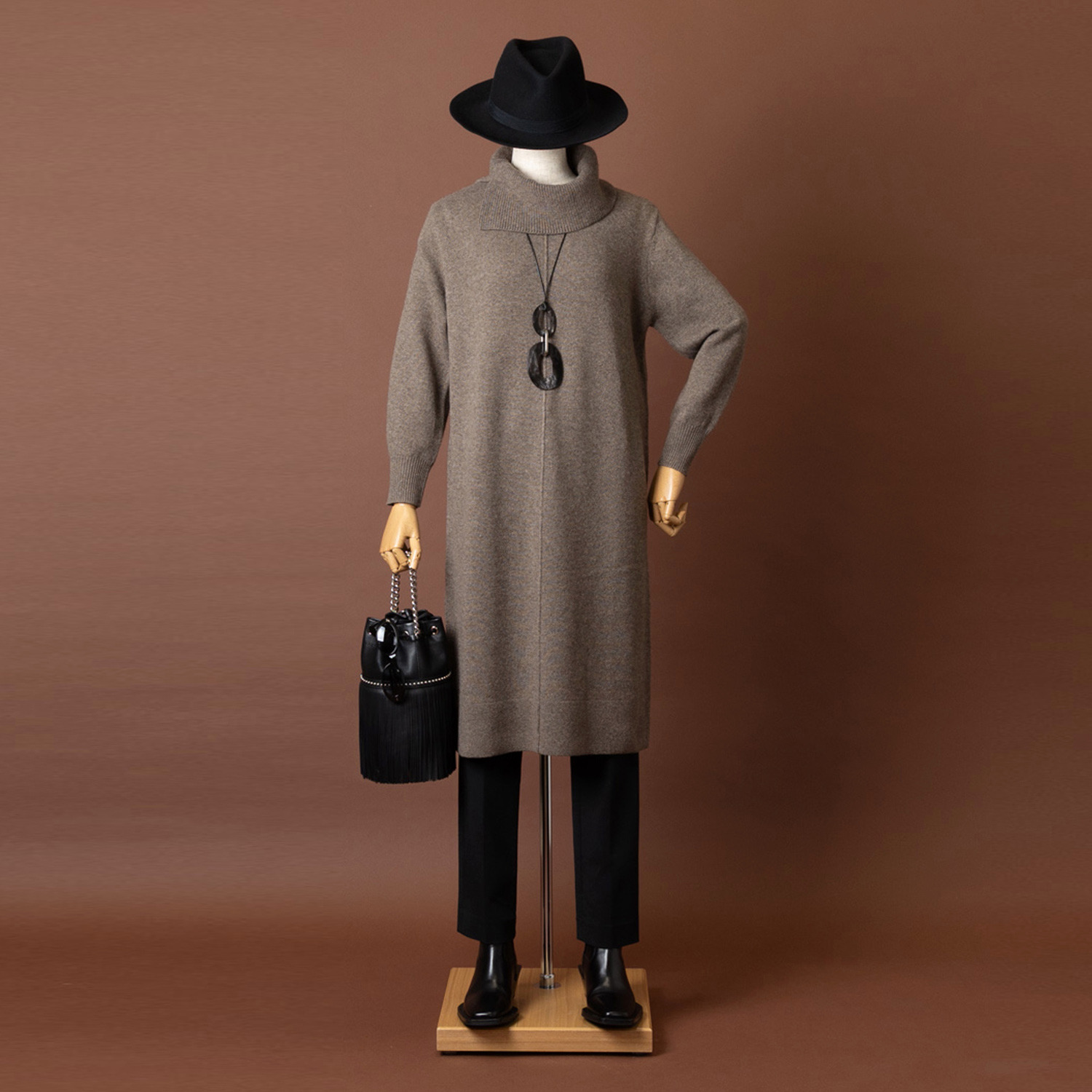 ネイチャーズ 無染色ヤク オフタートル ワンピース