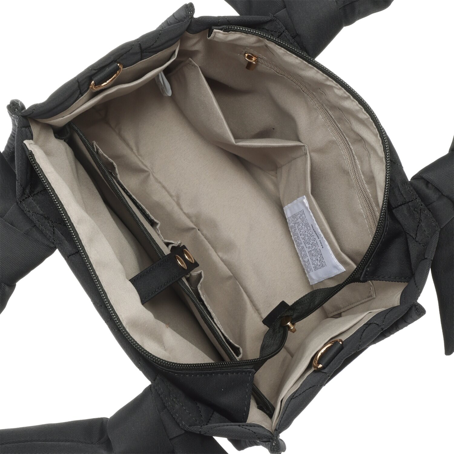 メゾンヴェール はっ水ナイロン リボンハンドル ＭＶキルティング ２ウェイトートバッグ ＜ポーチ付＞