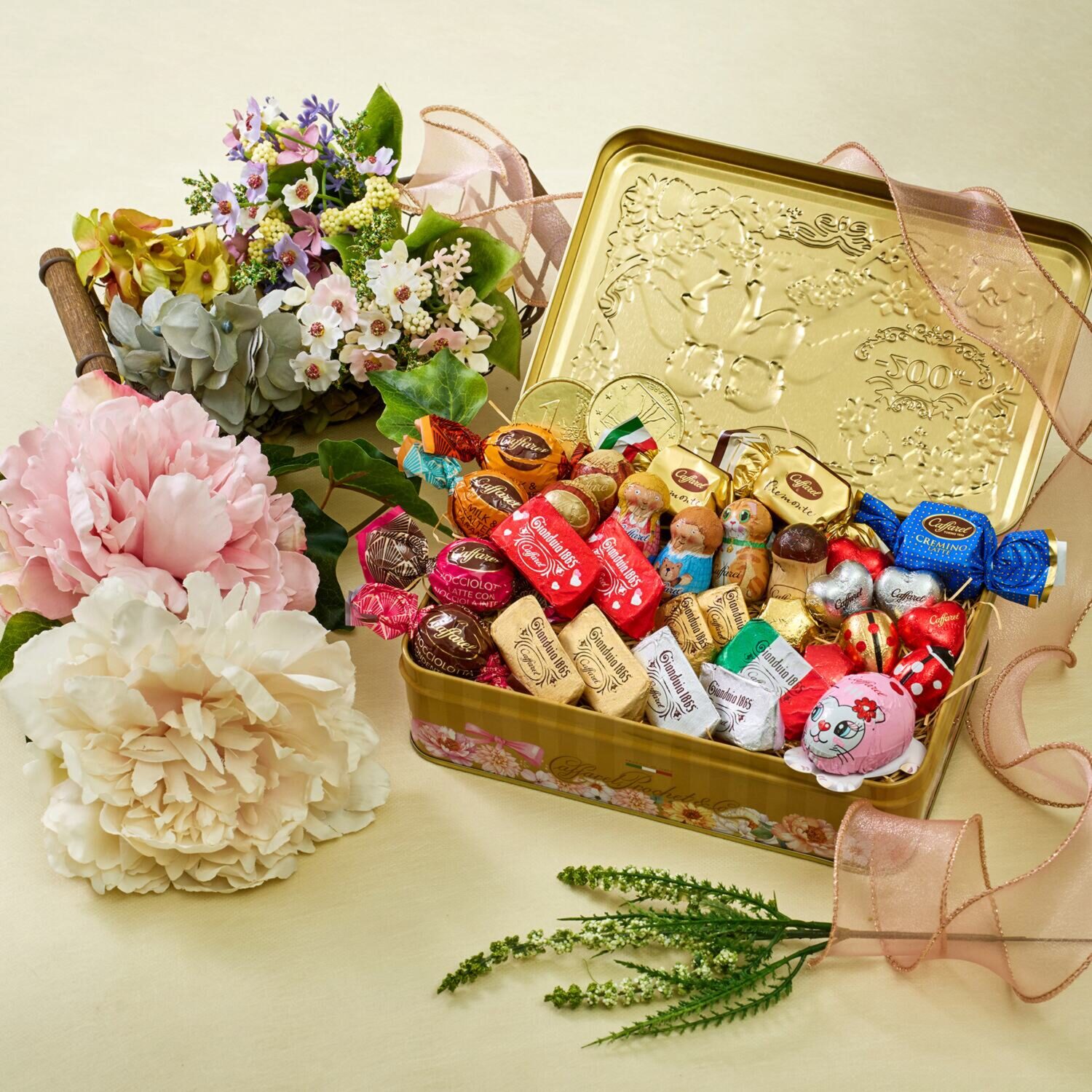 カファレル チョコレートボックス ＜２００周年記念缶 エンジェル＞