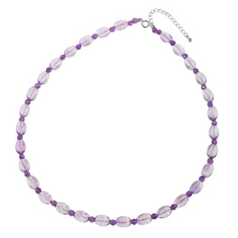 石友蔵出しコレクション アメシスト デザインネックレス