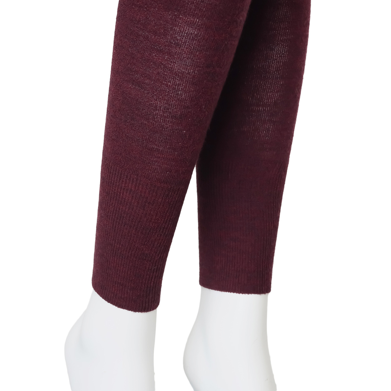 イイネス ウール混 ストレッチレギンス