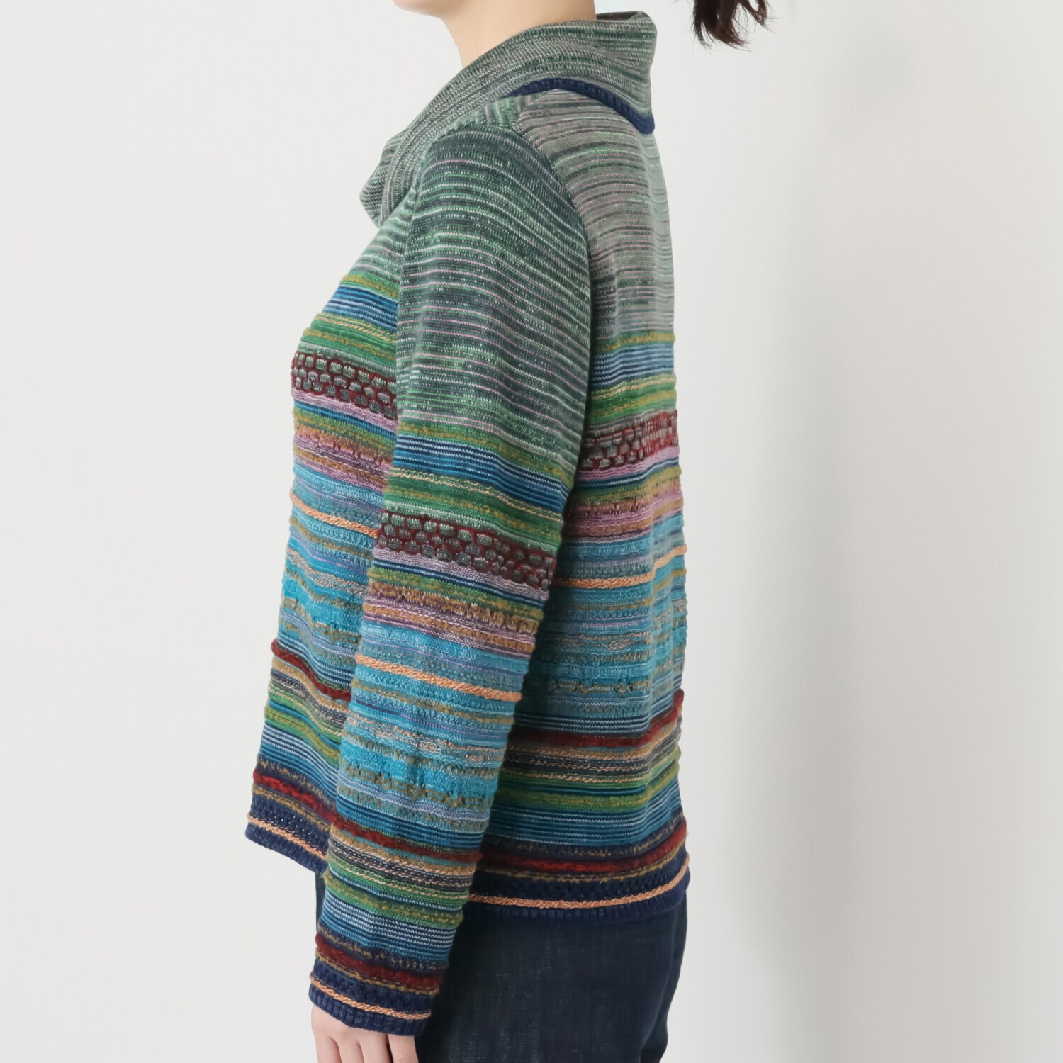 イイネス グラデーション プルオーバー