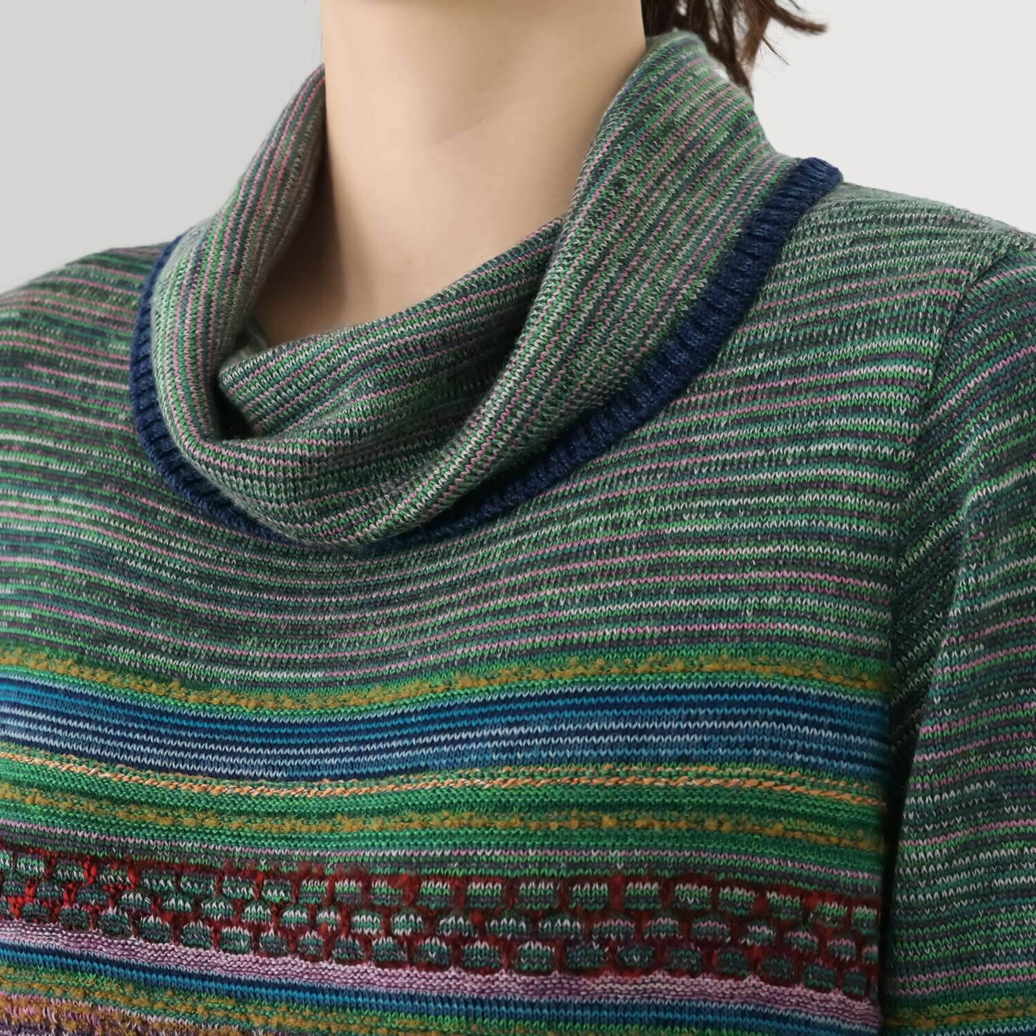 イイネス グラデーション プルオーバー