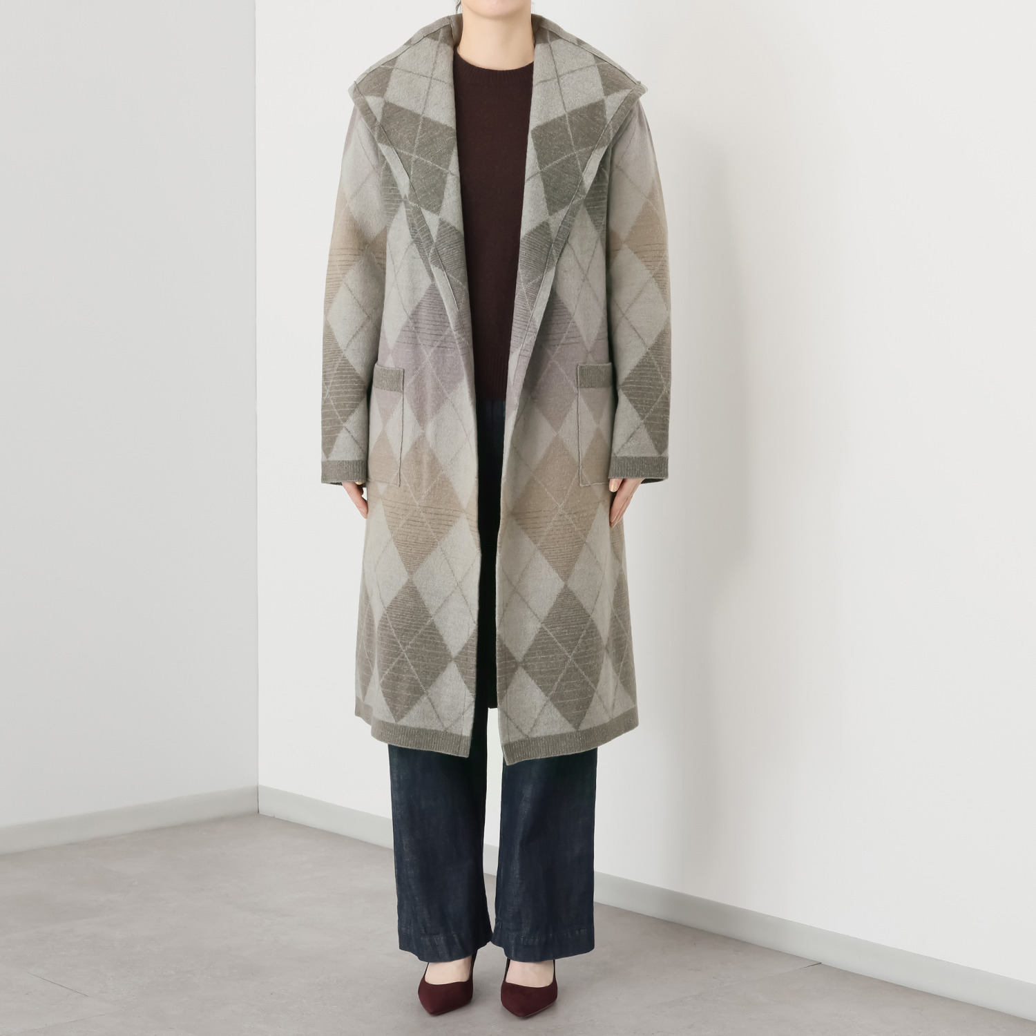 イイネス ウール 圧縮コート