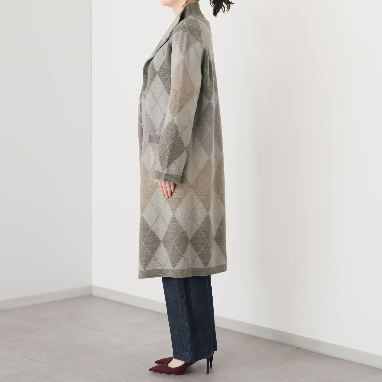 イイネス ウール 圧縮コート