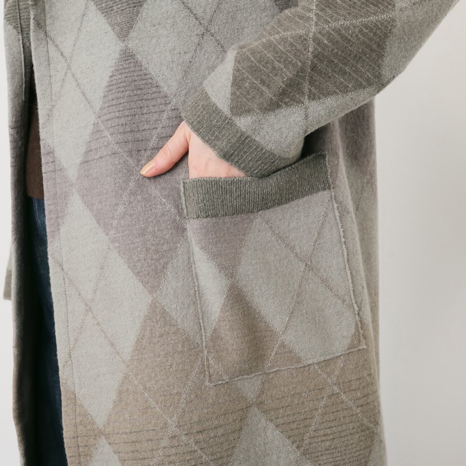 イイネス ウール 圧縮コート