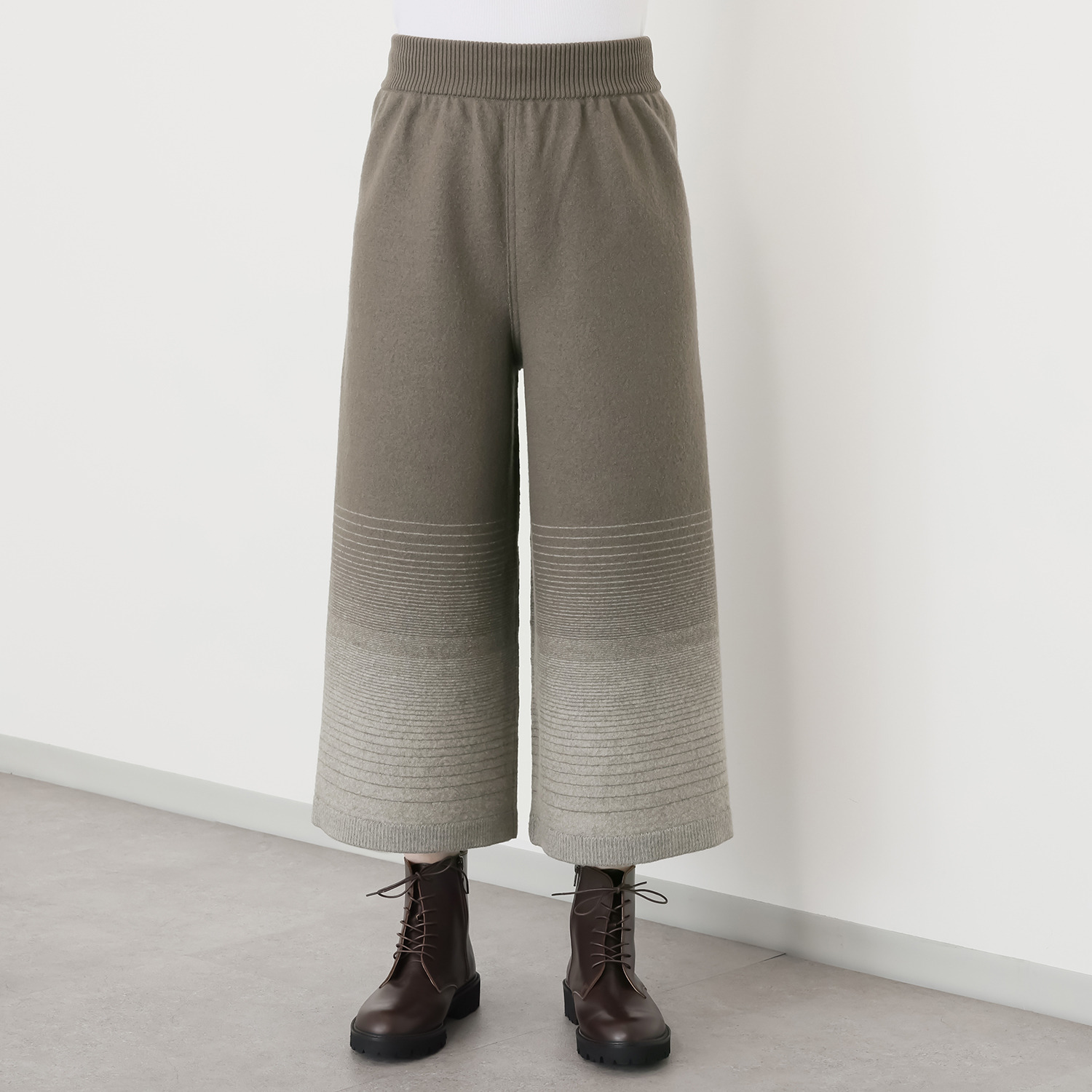 イイネス ウール圧縮 リバーシブルパンツ